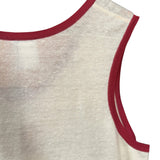 Chanel White/Red 2006 Spring/Summer 06P Sleeveless Top