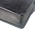 Gucci Black Velvet/Leather Trim Dionysus Super Mini Shoulder Bag