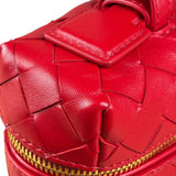 Bottega Veneta Red Intrecciato Leather Crossbody Bag