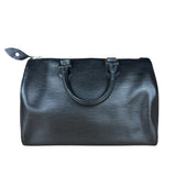 Louis Vuitton Black Epi Speedy 25