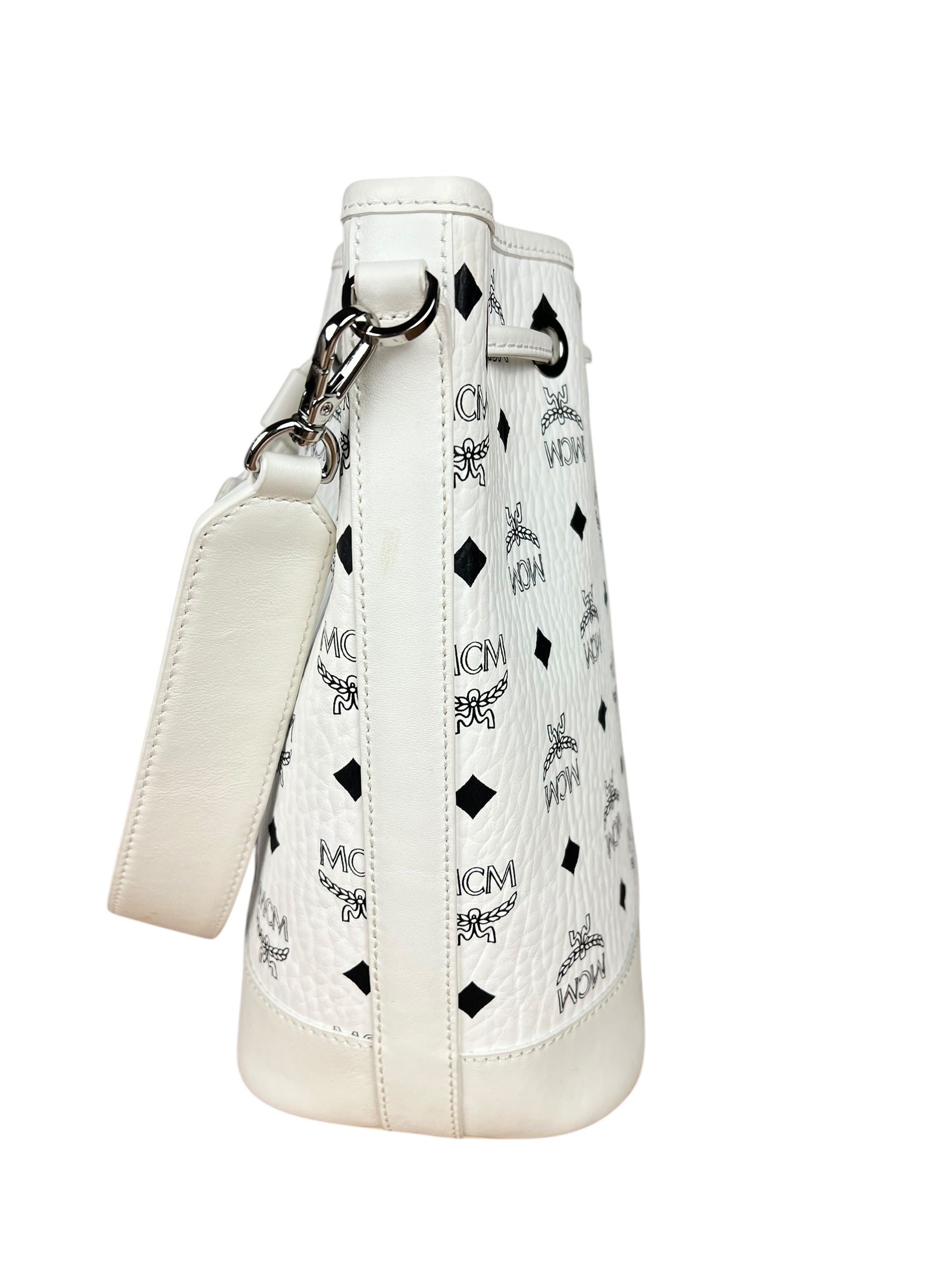 MCM Dessau Drawstring Bucket Bag