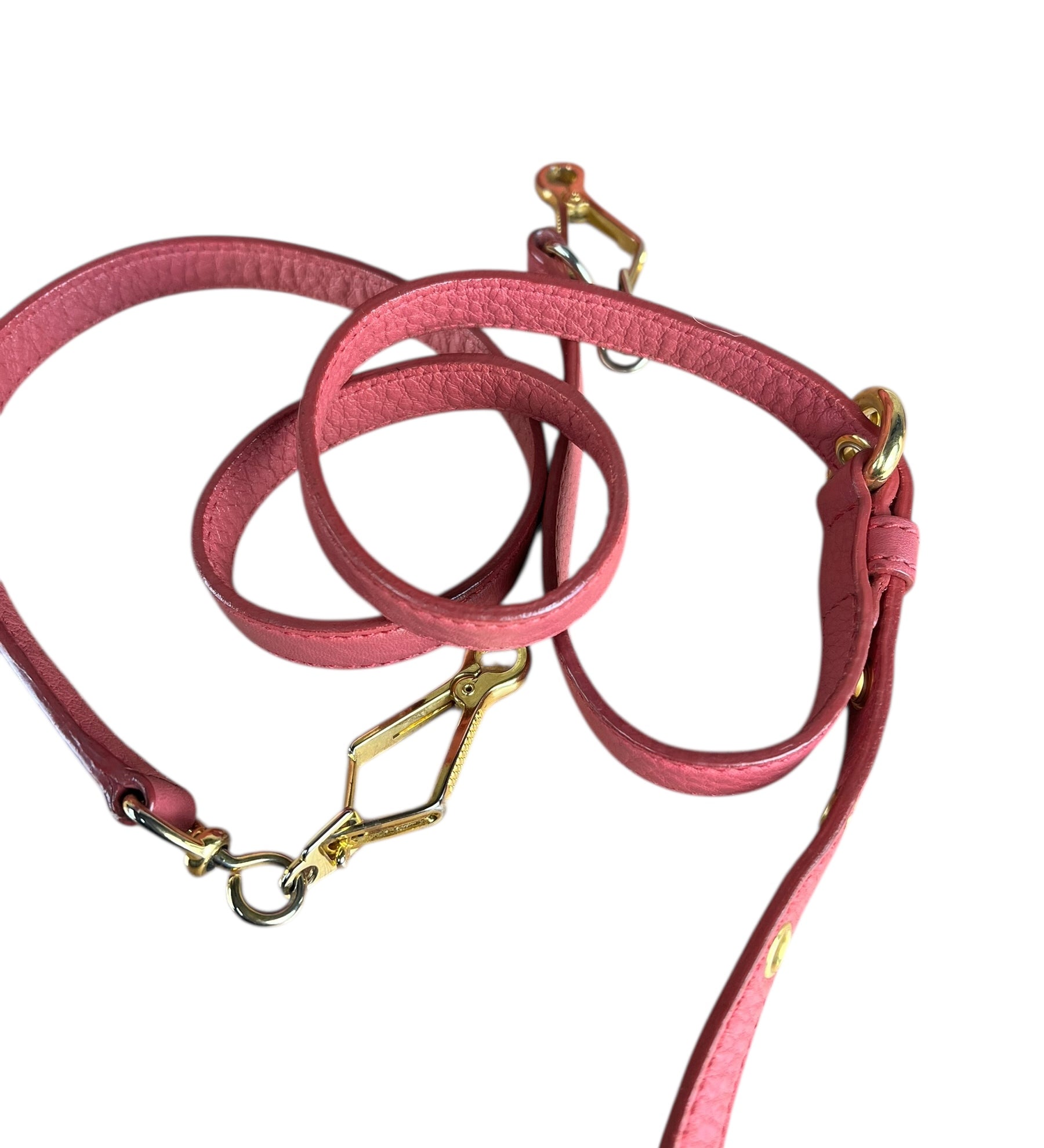 Miu Miu Pink Leather 2Way Tote Bag