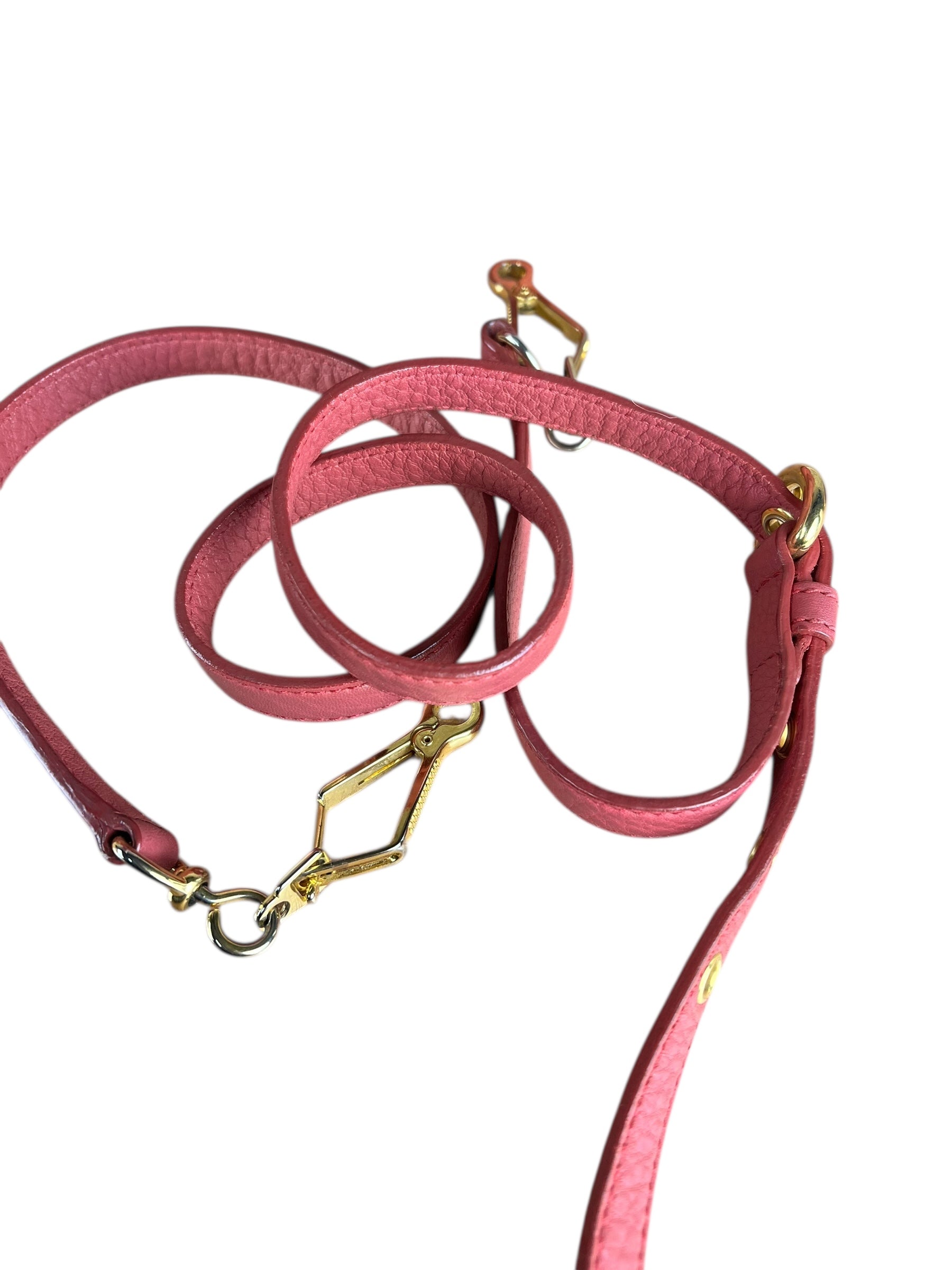 Miu Miu Pink Leather 2Way Tote Bag