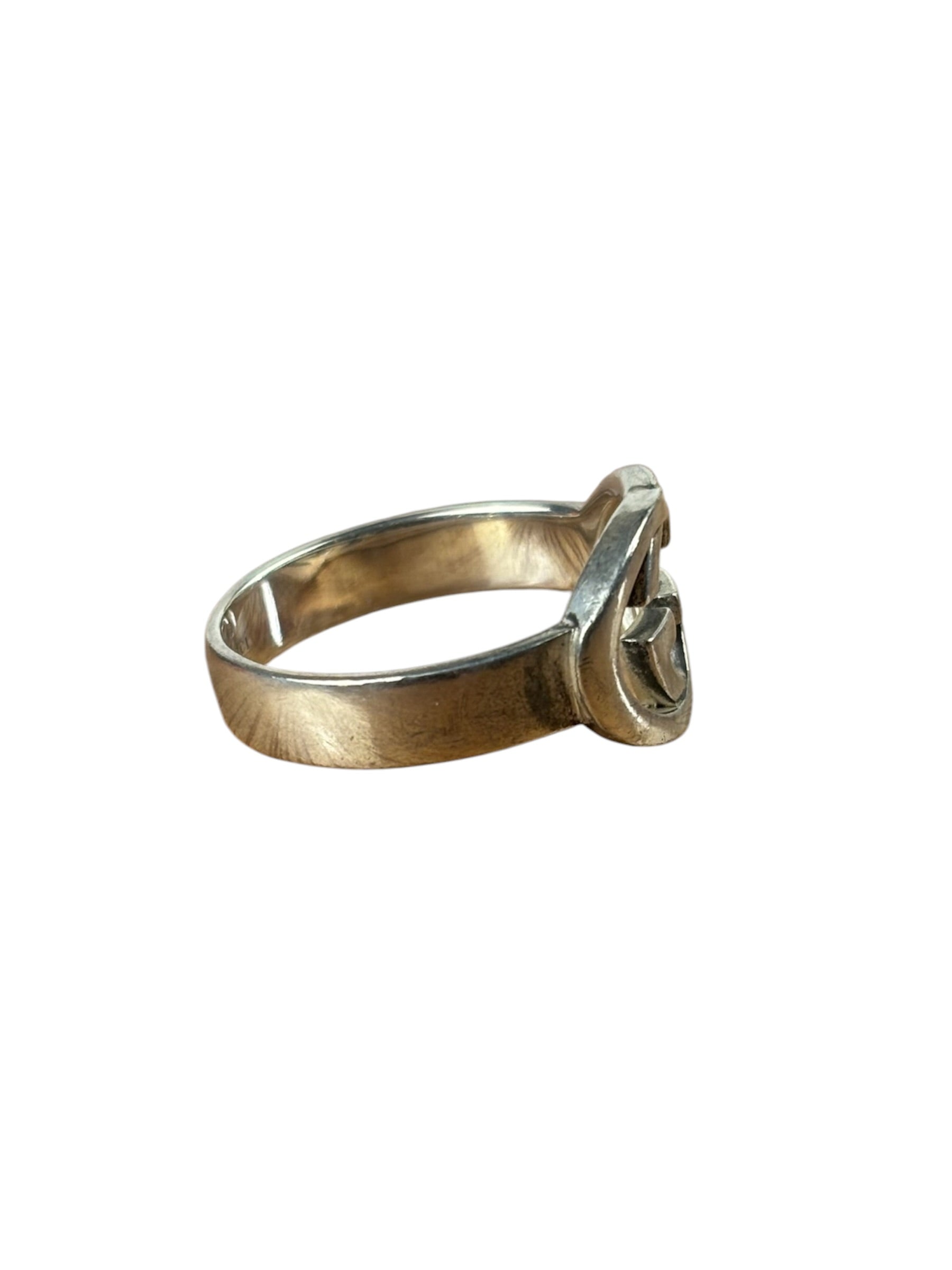 Gucci GG Sterling Silver Ring