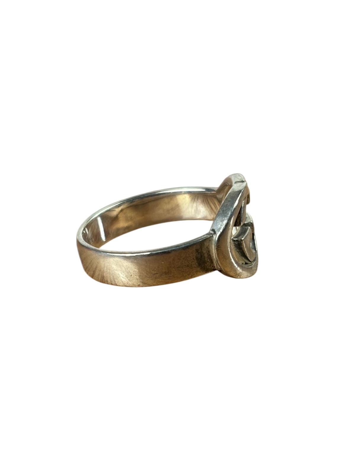 Gucci GG Sterling Silver Ring