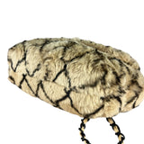 Chanel Matelasse Fur Coco Mark Chain Flap Bag '01