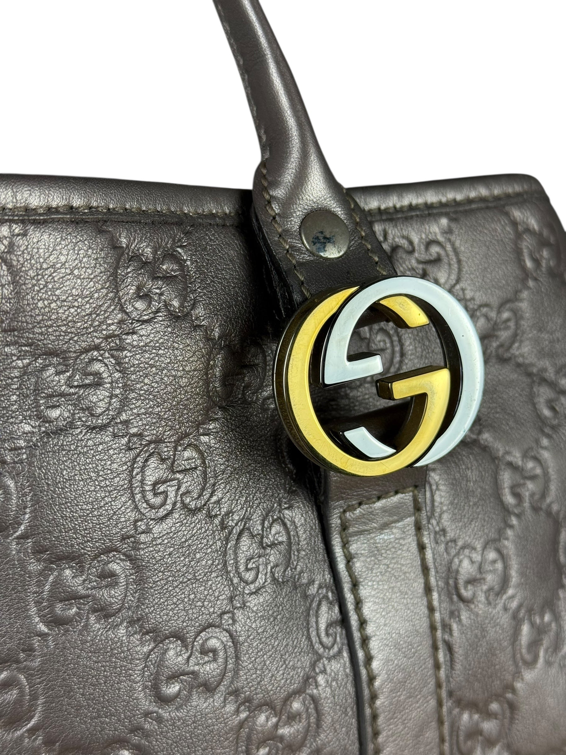 Gucci GG Metallic Shoulder Tote