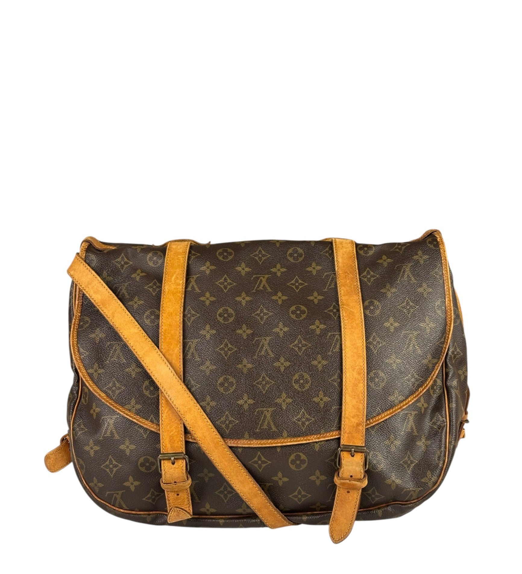 Louis Vuitton Monogram Saumur 43 Messenger Bag