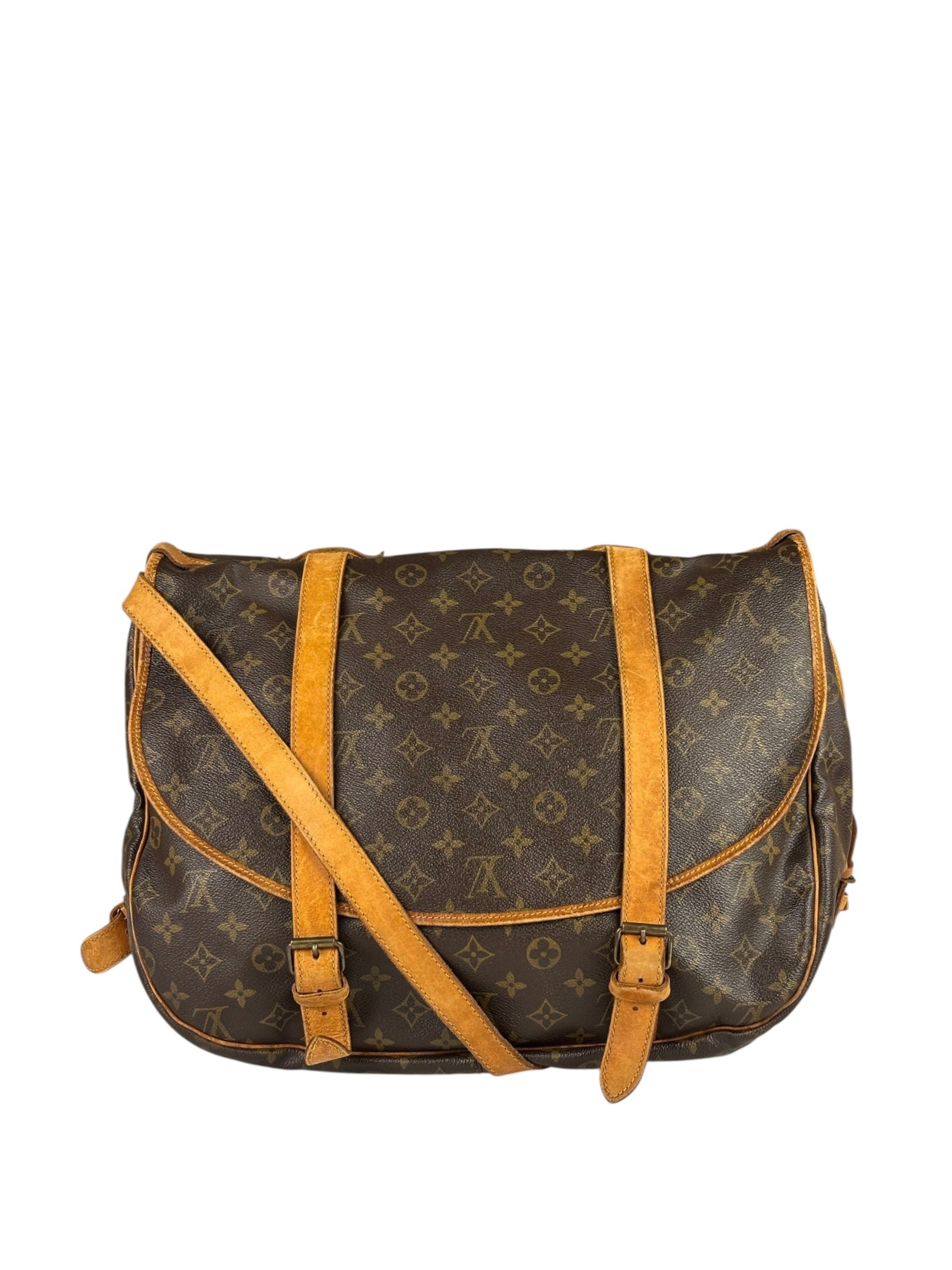 Louis Vuitton Monogram Saumur 43 Messenger Bag