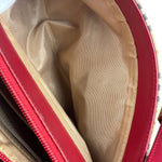 Burberry Brown/Beige House Haymarked Shoulder Bag