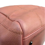 Chanel Pink Caviar Leather Chocolate Bar Bowler Bag 2003