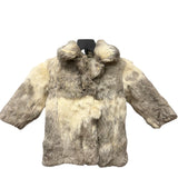 Vintage Ivory/Brown Chinchilla Fur Coat (Toddler's)