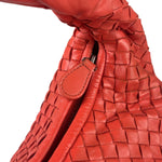 Bottega Veneta Orange Intrecciato Hobo Bag