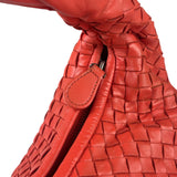 Bottega Veneta Orange Intrecciato Hobo Bag