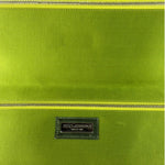 Dolce & Gabbana Lime Green Satin Clutch