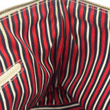 Gucci Western Logo Denim Abbey Zip Tote
