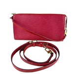Louis Vuitton Red Epi Leather Pochette