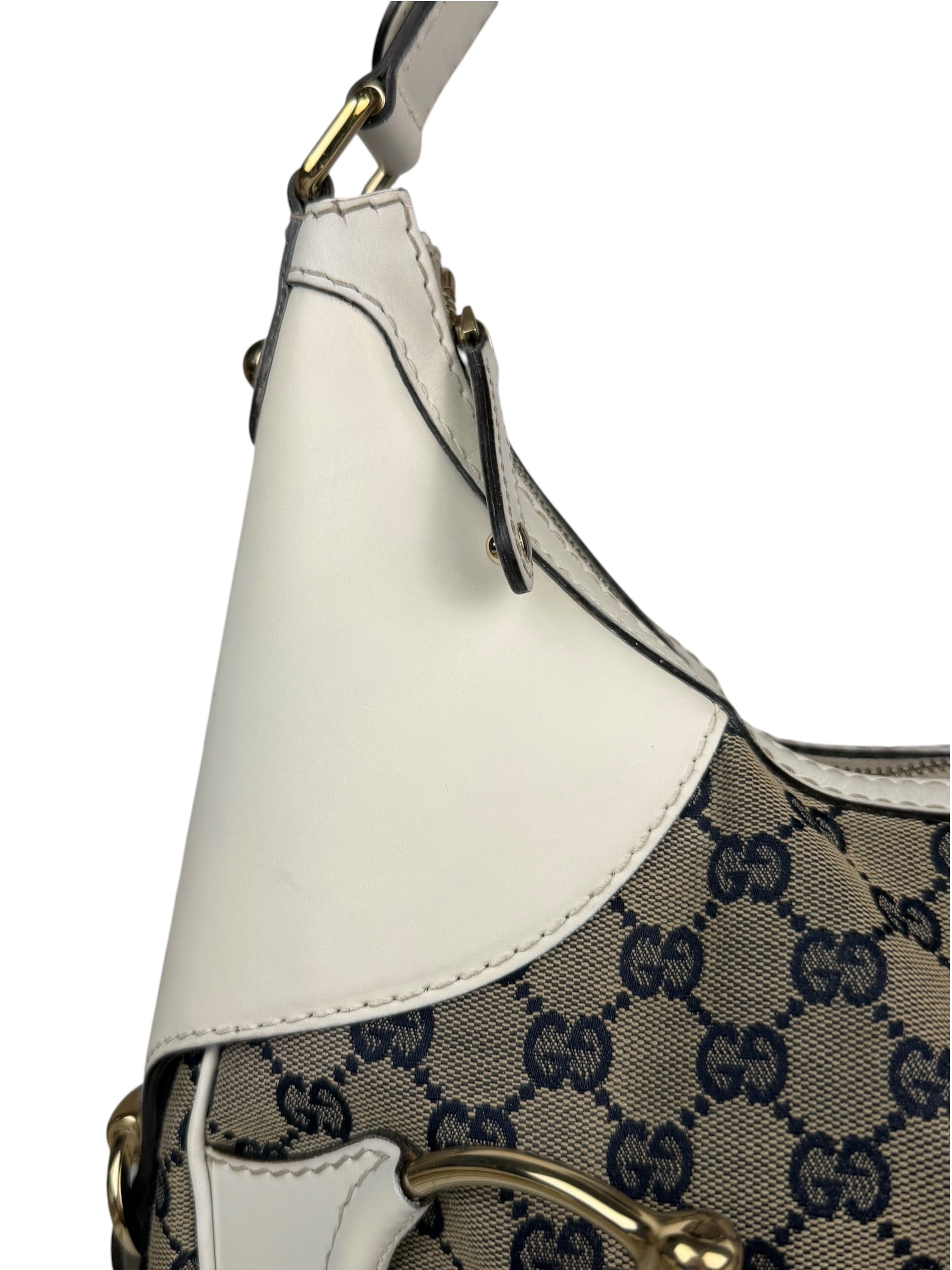 Gucci GG Horsebit Heritage Hobo Shoulder Bag