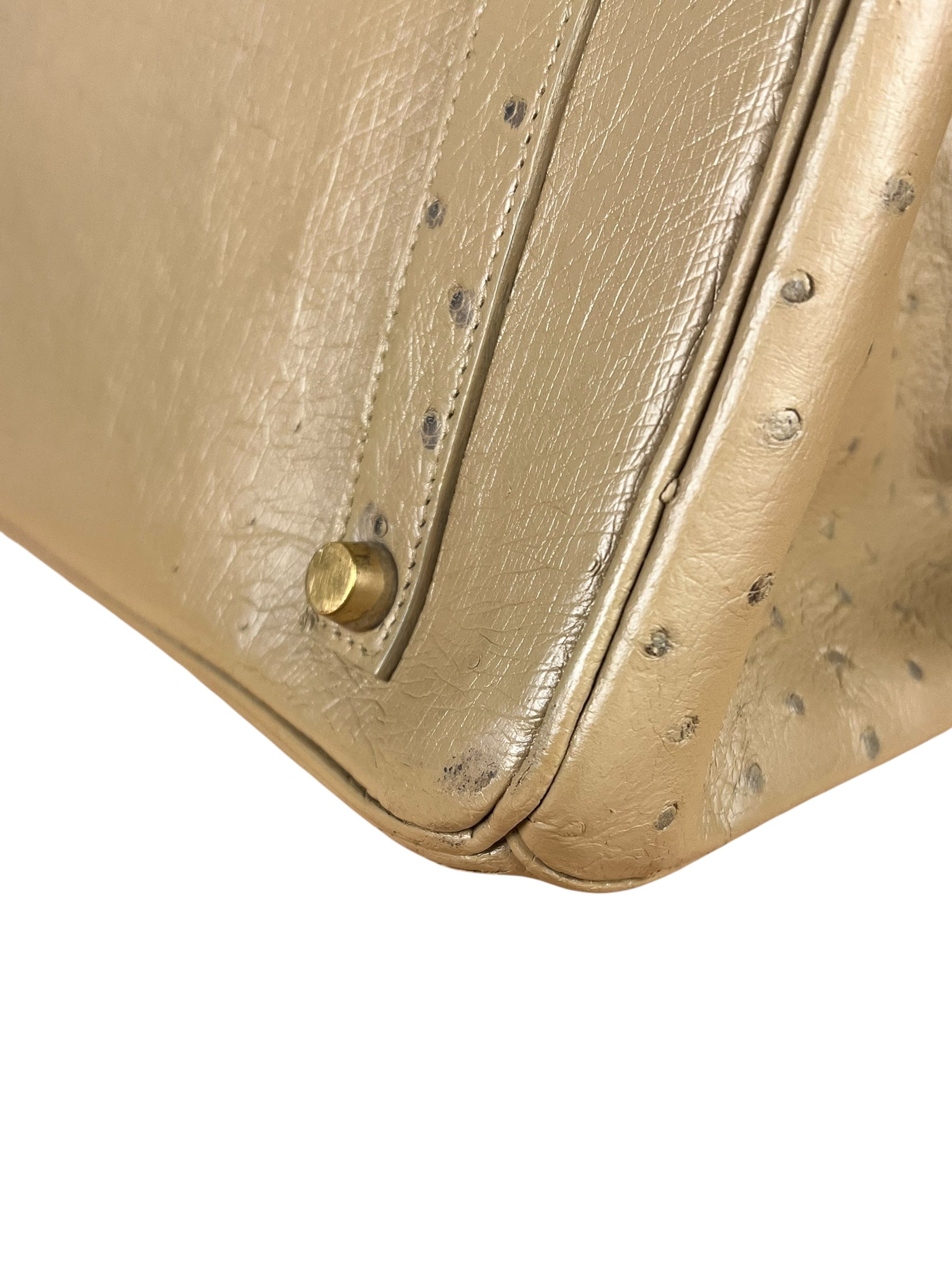 Hermes Birkin 35 Mousse Ostrich 2001