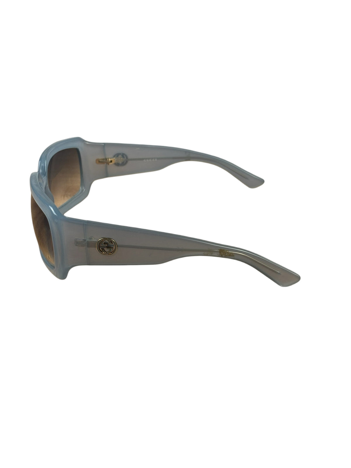 Gucci Light Blue Rectangular GG2593/S Sunglasses