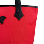 Vivienne Westwood Red Canvas Tote Bag