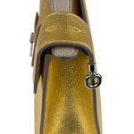Christian Dior Gold/Metallic Leather Diorever Shoulder Bag