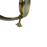 Vivienne Westwood White Leather Round Face Watch