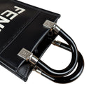 Fendi Black Mini Sunshine Shopper Tote