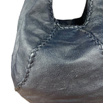 Bottega Veneta Blue Intrecciato Hobo Shoulder Bag