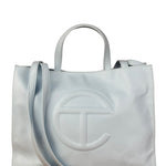 Telfar Light Blue Shopping Tote Bag
