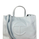 Telfar Light Blue Shopping Tote Bag