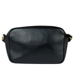 Fendi Black Leather Camera Crossbody