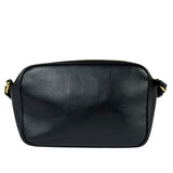 Fendi Black Leather Camera Crossbody