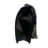 Gucci Black Pebbled Leather Dionysus Small Chain Shoulder Bag