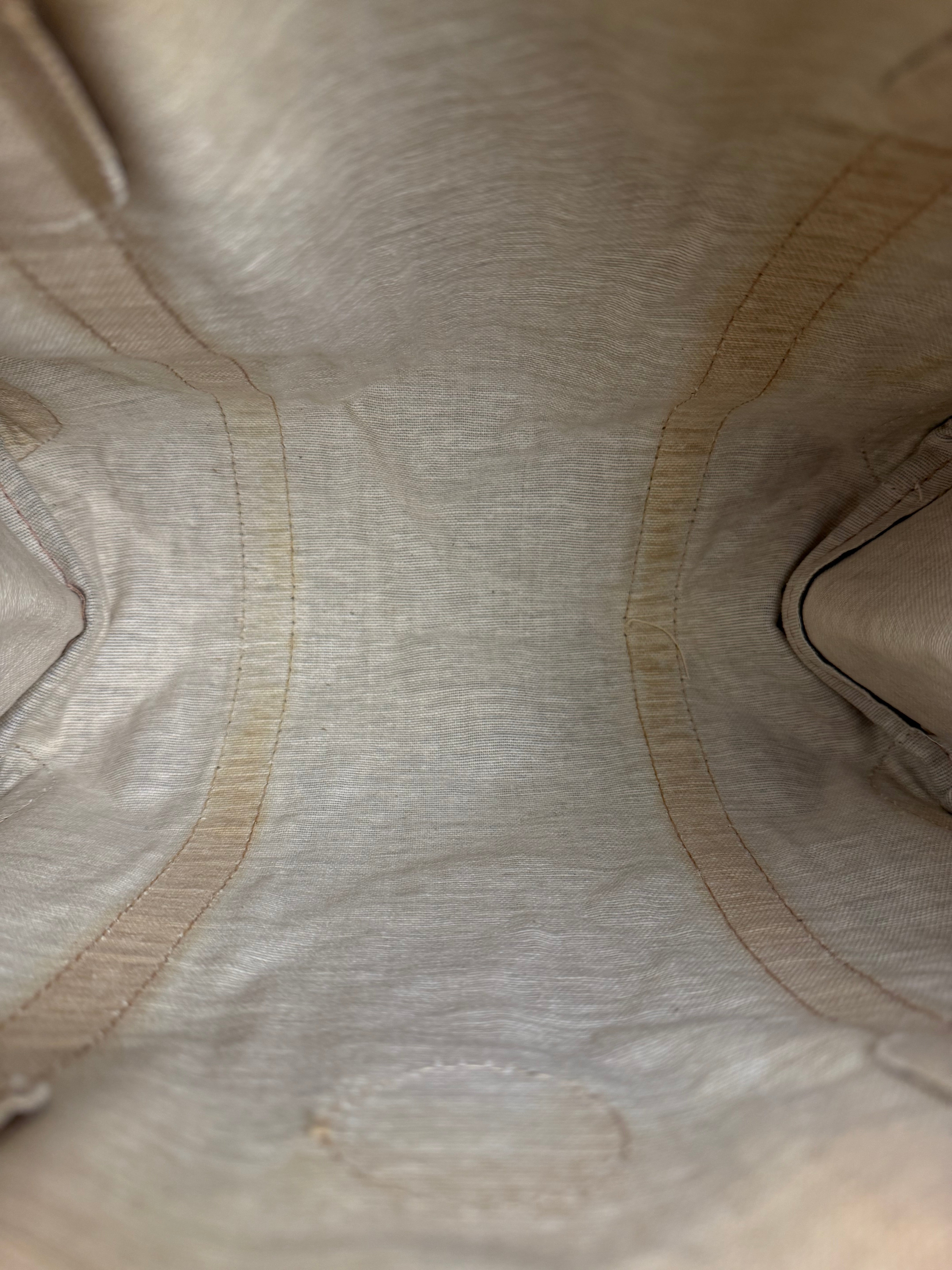 Fendi Vintage Zucchino PVC Boston Bag