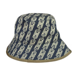 Celine Paris Blue Denim Bucket Hat