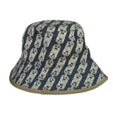 Celine Paris Blue Denim Bucket Hat