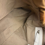 Fendi Vintage Beige Canvas Rubber FF Print Mamma Baguette