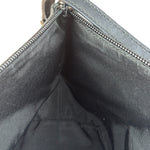 Gucci GG Black Canvas Pochette Handbag