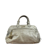 Miu Miu Green Vitello Leather Two-Way Bag