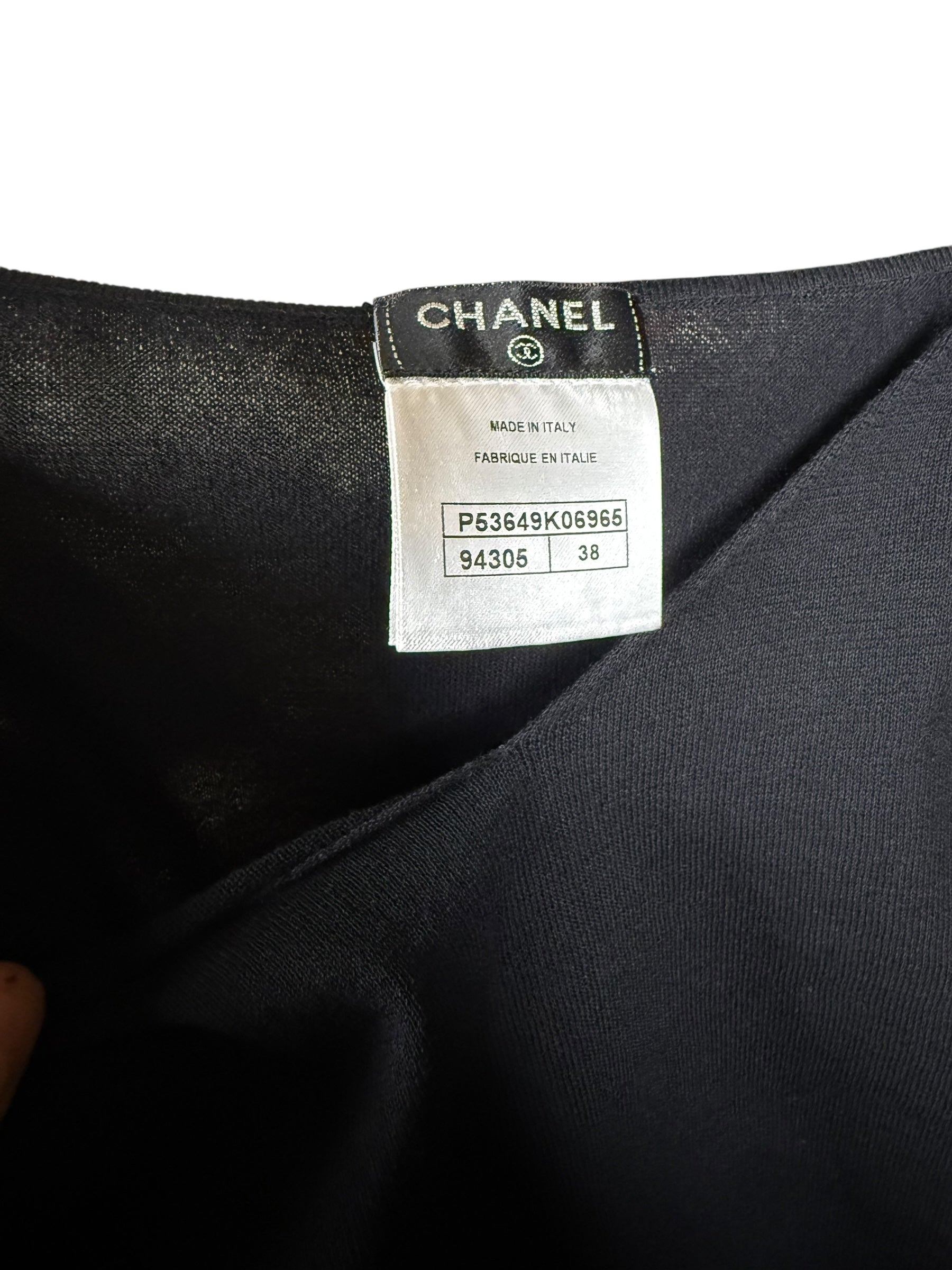 Chanel Sleeveless Blouse