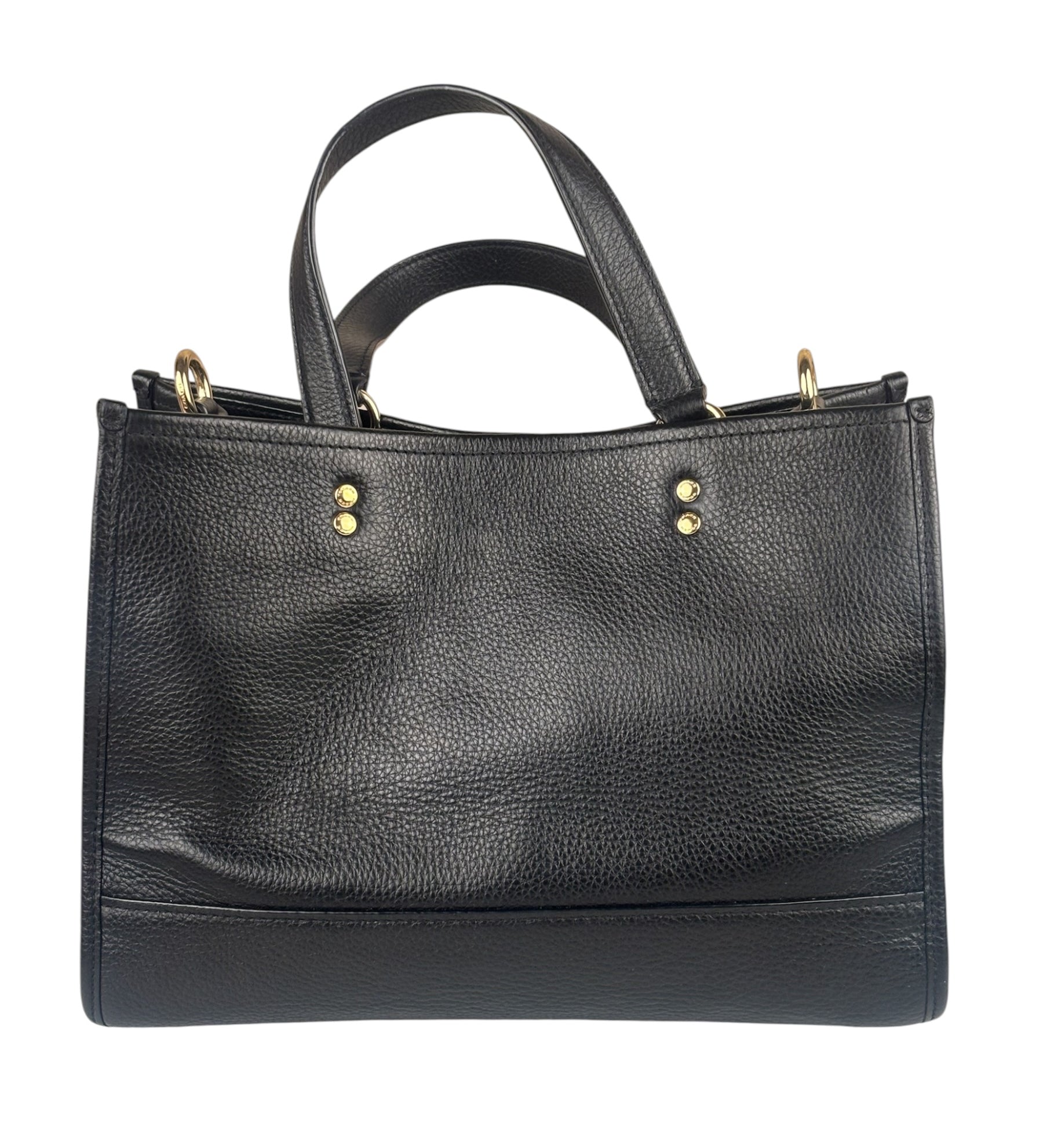 Coach Black Dempsey Carryall 2-Way Bag