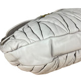 Miu Miu Lilac Nappa Leather Shoulder Bag