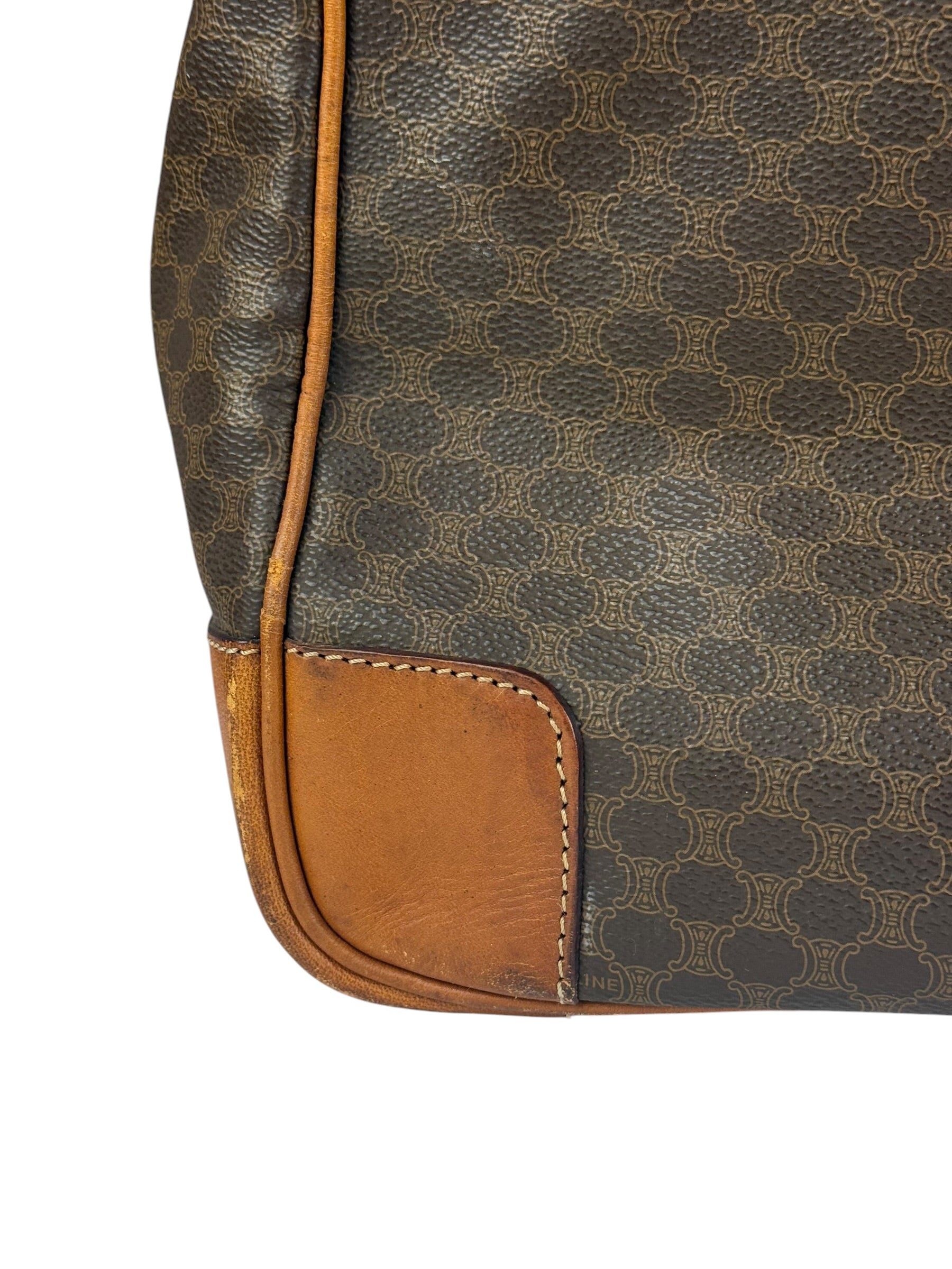 Celine Vintage Macadam Travel Bag