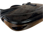 Gucci Vintage TF Black Patent Leather Jackie Hobo Bag