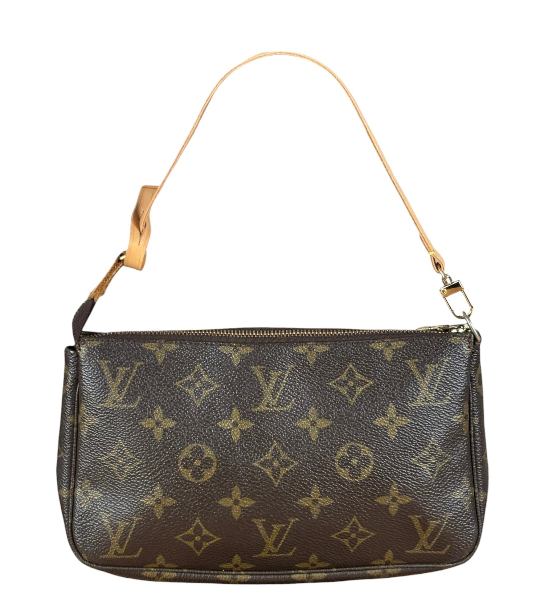 Louis Vuitton Monogram Pochette Replaced LV Strap