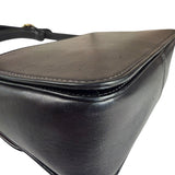 Coach Black Leather Studio Shoulder Bag