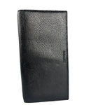 Coach Black Leather Long Wallet