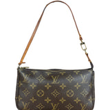 Louis Vuitton Leather Monogram Pochette