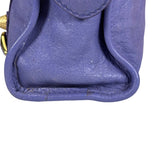 Balenciaga Purple Lambskin Moto City Two-Way Bag